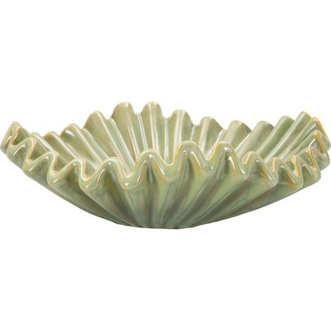 Svuotatasche Dmora, Effet Verre Soufflé, Vert, Structure Dorée (1/5)