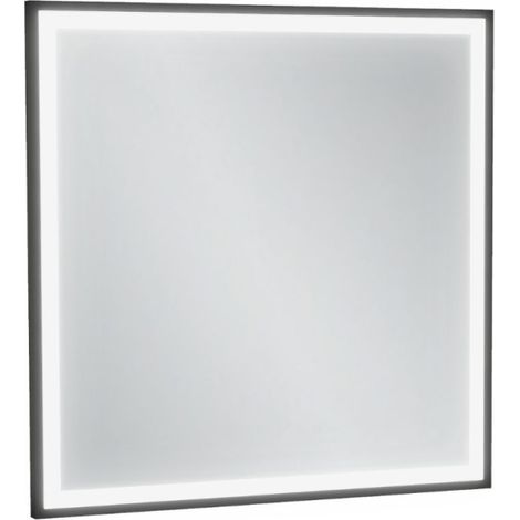 JACOB DELAFON Espejo Allure 80 x 80 cm, LED cuadrado