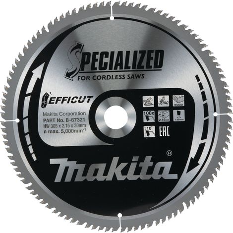 Makita B-67321 Efficut Lama per troncatrice 305x30 mm per legno (1/4)