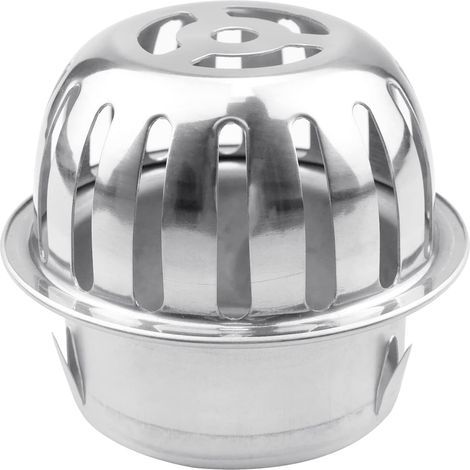 Panier de gouttière, filtre de gouttière 83 mm, protection de gouttière en acier inoxydable pour éviter les obstructions, pour diamètre 83 mm-AquaForge (1/5)