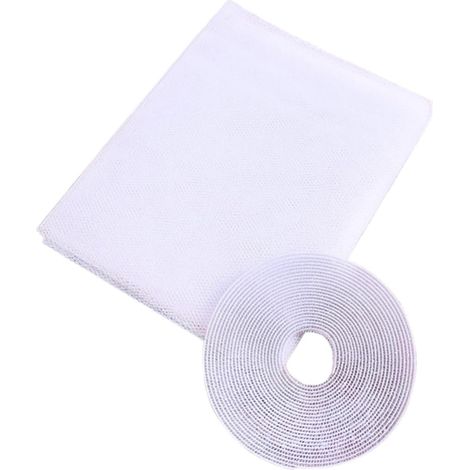 Lot de 4 moustiquaires adhésives pour fenêtre, protection solaire (1/5)