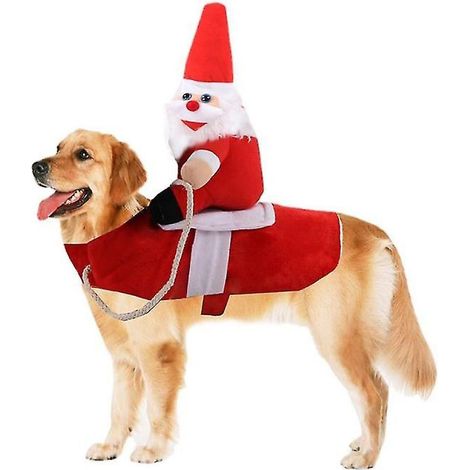 Costume pour animal de compagnie Costume de transport pour animal de compagnie Vêtements de Noël (1/3)