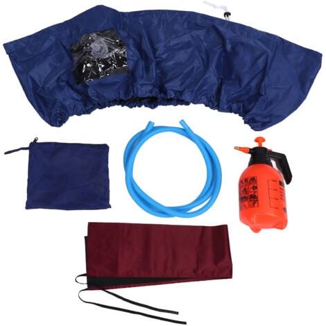 Aiperq – Reinigungsset für Wandklimaanlagen – Wasserdichte Abdeckung (100 x 36 cm) – 2,65 m Ablaufschlauch – 2000 ml Sprühflasche im Lieferumfang enthalten (1/4)