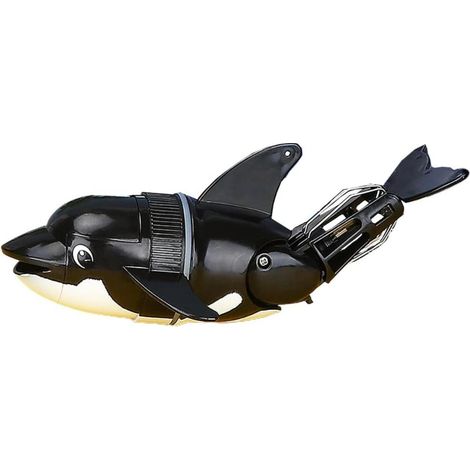 Orque électrique de bain à bascule, jouet aquatique automatique pour la baignoire et la piscine, jouet interactif en forme d'orque pour enfants, cadeau idéal pour les fêtes et les anniversaires (1/5)