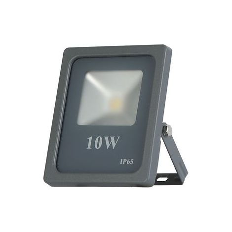 Vivida - FLOOD applique led IP65 Antracite 10W Vetro Satinato