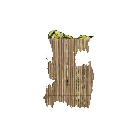 Valla de jardín de caña, 600 x 100 cm, material natural, apta para exteriores, fácil instalación, proporciona privacidad. (1/5)