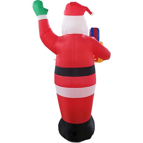 Père Noël gonflable lumineux - Décoration de jardin de Noël (1/5)