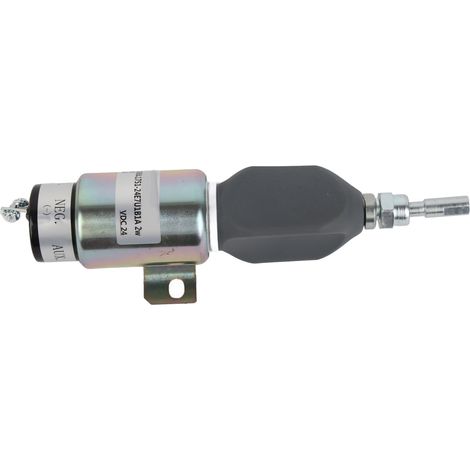 Électrovanne d'arrêt pour moteurs Mitsubishi (accessoires moteur 1751)‑24E7U1B1A 24V (2 colonnes) (1/5)