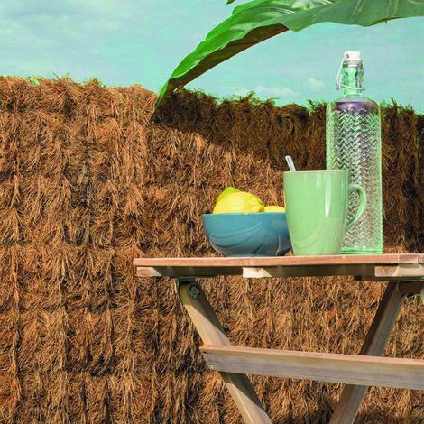 Haie naturelle COCONATUR 2 x 3 m Naturel Nortene