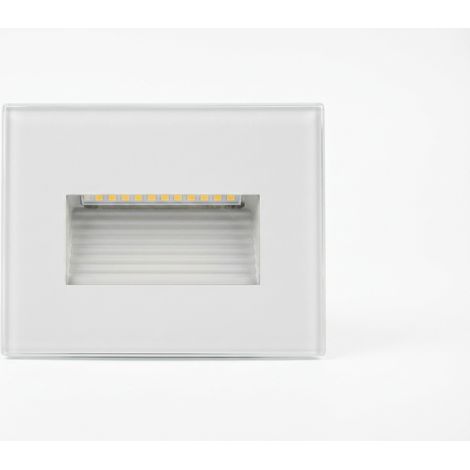 Segnapasso LED Incasso 4,5W IP65 Asimmetrico per Scatola 503 LUCE CALDA 3000K (1/5)