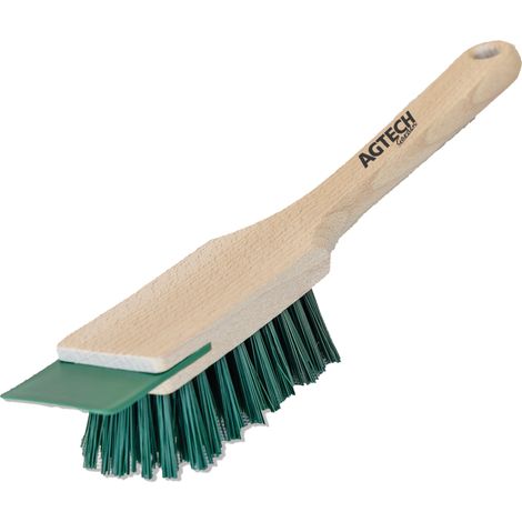 Spazzola per la pulizia del tosaerba, setole in PVC, verde, 310x60 mm, n/o 10357