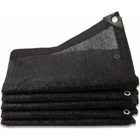 Filet D'Ombrage 8 Broches Ombrage 80% Renforce éPaissir Voile Ombrage, Serres Filet Coupe-Vent avec Oeillets,pour La Couverture VéGéTale/Serre/Jardin/Pergola(3x4m)..
