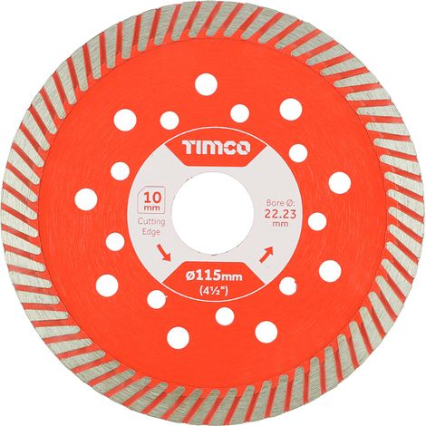 TIMCO Premium Diamond Blade Continuous - 115 x 22.2