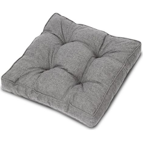 Outdoor Coussin de salon Beauflair, 70x70cm, Gris clair (1/5)