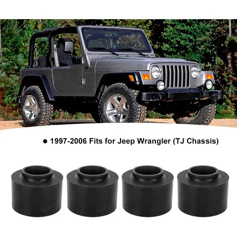 Kit de nivellement surélévation 2.5 pouces avant arrière pour Jeep Wrangler TJ 1997-2006, entretoises de suspension (1/5)