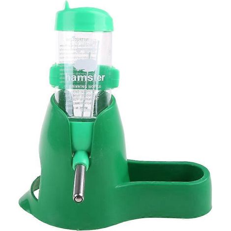 Bouteille d'eau multifonctionnelle pour hamster, mangeoire suspendue anti-goutte pour petits animaux (1/5)