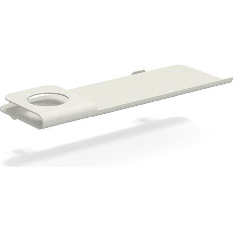 [NEUWERTIG] Emu Armlehne Für Tiki Sonnenliege Liege Ablage Mit Getränkehalter Aluminium Weiß B-Ware