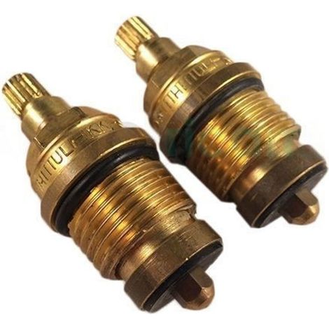 Ricambio coppia vitoni 1/2" asta Mamoli 18D