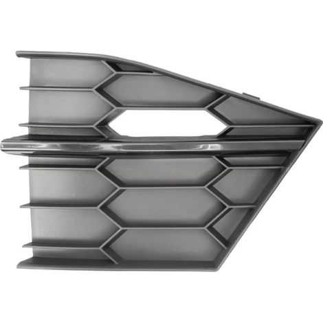 Grille de pare-choc avant droite avec moulure noire Skoda Superb 3V phase 1 2015-2019