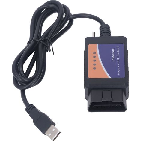 ELM327 PIC18F25K80 FTDI CD OBD2 Kfz-Diagnosescanner, kompatibler Ersatz für Focus (1/5)
