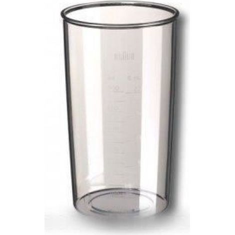 Bol Pour Mixeur - Transparent - Gradué Jusqu'à 600 Ml - Compatible Modèles Multiquick Et MR Série - 1 Pièce