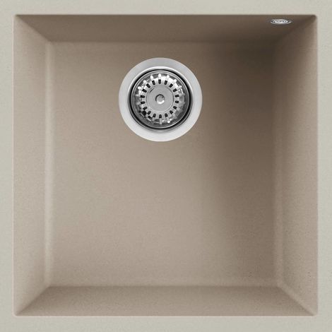 Elleci Quadra 102 Sottotop. Tipo di lavello: Lavello sottopiano, Forma del lavandino: Quadrato, Materiale del lavandino: Keratek plus. Larghezza: 440 mm, Profondità: 440 mm, Altezza: ... - LKQ10295BSO