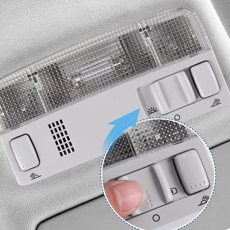 Lámpara de lectura interior de techo B5 Golf Mk4 Fabia 1Td947105 3B0947105C 3B0 947 105 (1/3)