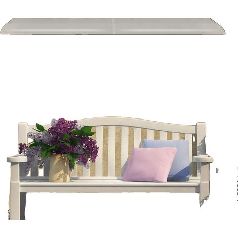Telo antipioggia, 200 x 40 cm, materiale PET, forma rettangolare, intervallo di temperatura da -30 a 70 °C, spessore 3,5 mm (1/5)