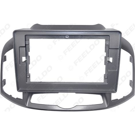 Large, versatile screen frame compatible with the 10.1-inch Android navigation system modification panel of the 2011-2017 Chevrolet Captiva. (1/5)