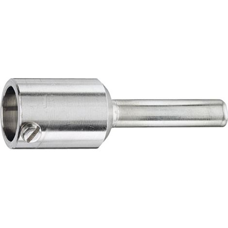 Riegler Schutzrohr zum Einschweißen, L2 = 80 mm, CrNi-Stahl 1.4571 (1/2)