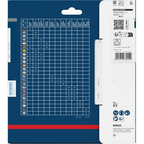 BOSCH 1X LAME DE SCIE CIRCULAIRE EXPERT LAMINATED PANEL CORDLESS (POUR PANNEAUX PLASTIFIÉS, Ø MM, PROFESSIONAL ACCESSOIRE SCIES (1/4)