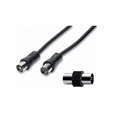 nuovaVideosuono 9/28 Koaxialkabel 2 m Schwarz