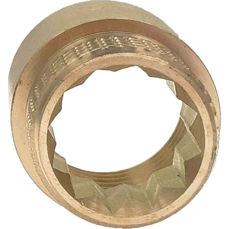 Rallonge laiton Mâle Femelle Ø 3/4" x L. 15 mm - à l'unité