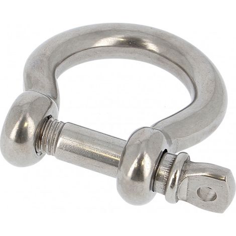 Manille Lyre Forgée M6 Inox A4