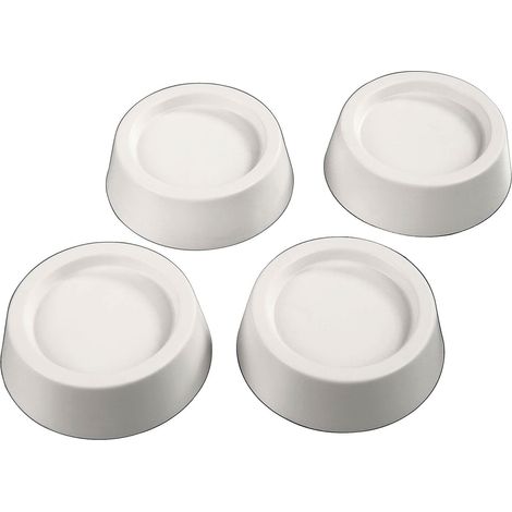Xavax Amortiguador Absorbedor de Vibraciones Blanco 4 piezas