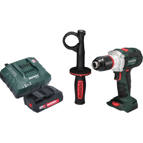Metabo BS 18 LTX BL I Perceuse-visseuse sans fil 18 V 130 Nm Brushless + 1x batterie 2,0 Ah + chargeur