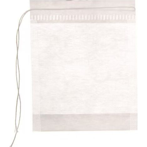 Sachets de thé lot de 500 9x7 cm pour thé en vrac avec cordon