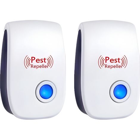 Répulsif à souris ultrasonique - Lot de 4 - Répulsif anti-nuisibles - Répulsifs ultrasoniques - Lutte contre les souris - Répulsif à insectes - Sûr et silencieux - Livre électronique inclus[CC] (1/5)