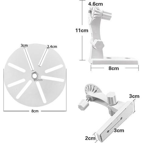 Filiyano-(Caméra non incluse) Lot de 2 supports muraux compatibles avec TP-Link Tapo C200/C210 et Kasa In (1/4)
