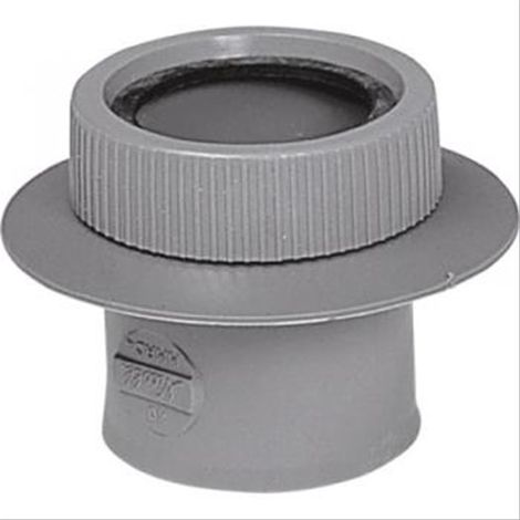 Raccord PVC pour canalisation démontable Ø40 Nicoll -NF-