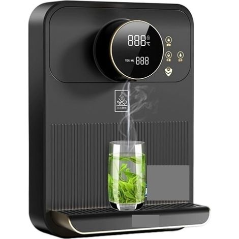 Distributeur d'eau filtrée chaude et froide instantanée, Distributeur d'eau mural distributeur d'eau intelligent à double usage domestique froid et chaud petite machine à boire directe de bureau ( Col
