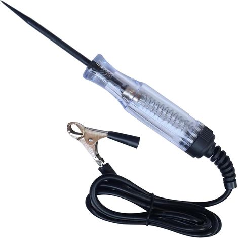 Tester per circuiti automobilistici - Tester per luci per auto - Penna per elettricità automobilistica Strumento diagnostico voltmetro per veicoli elettrici Presa di terra Uso quotidiano Moto (1/5)