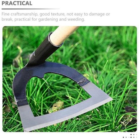 Houe - Acier Inoxydable - Pour Désherber Et Planter En Extérieur - 21,5 Cm - 1 Pièce (1/4)