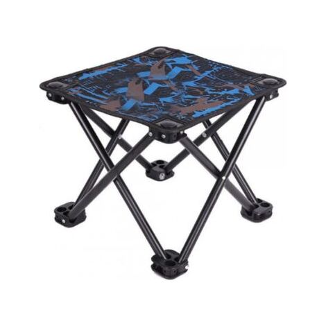 BUNTHAUS (Camouflage) Tabouret de Camping Tabouret Pliant Portable Chaise Portable Mini Tabouret Pliable Tabouret de pêche pour Adultes Pêche Randonnée Jardinage et Plage avec Sac de Transport (1/5)