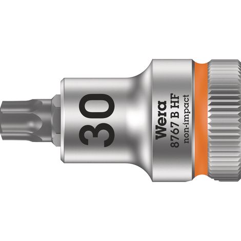 Llave de vaso Wera 8767 b hf función retención código color (1/4)