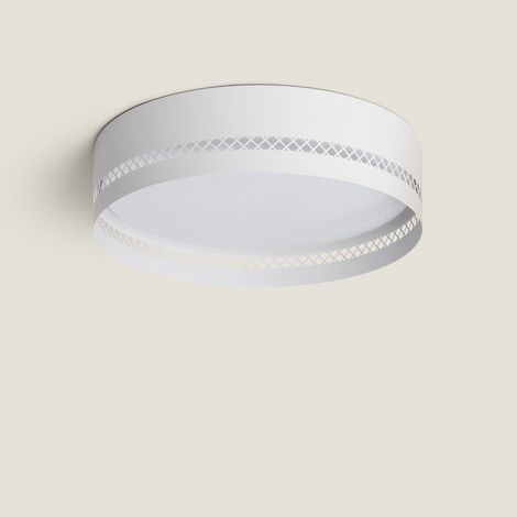 Plafonnier LED 30W Métal Walital S Blanc mat