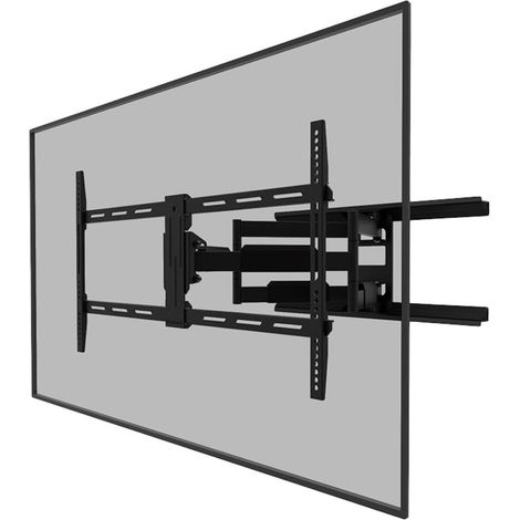 Neomounts WL40-550BL18 Supporto TV a parete 190,5 cm (75") Nero (1/5)