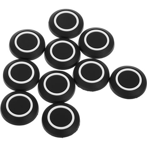 10 protectores de bordes de puertas para coche, adhesivos de goma para parachoques, aptos para coches, camiones y SUV, tiras antirrayas y anticolisión, color negro