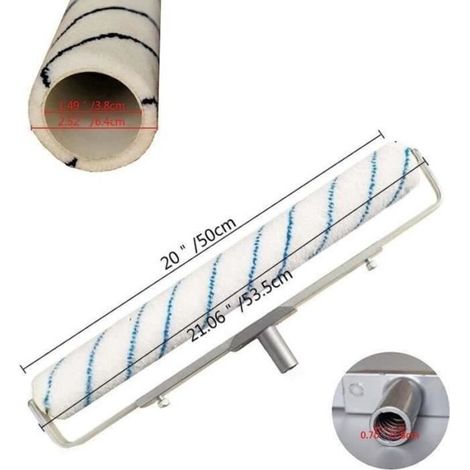 Ensemble de rouleaux de peinture Poils courts - 20 pouces