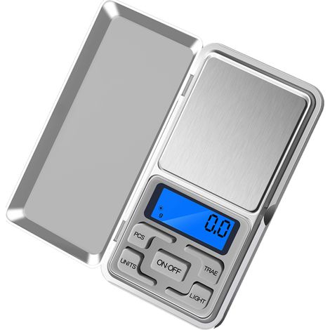 Mini-Digitalwaage, digitale Küchenwaage, 0,01 g-Schritte (500 g)